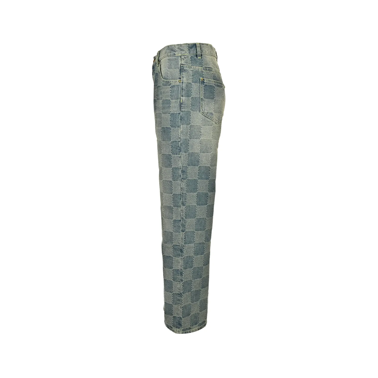 Louis Vuitton/Louis Vuitton checkerboard jeans